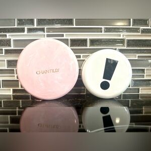 Vintage Chantilly & Exclamation Dusting Powder Containers ‼️NO POWDER‼️